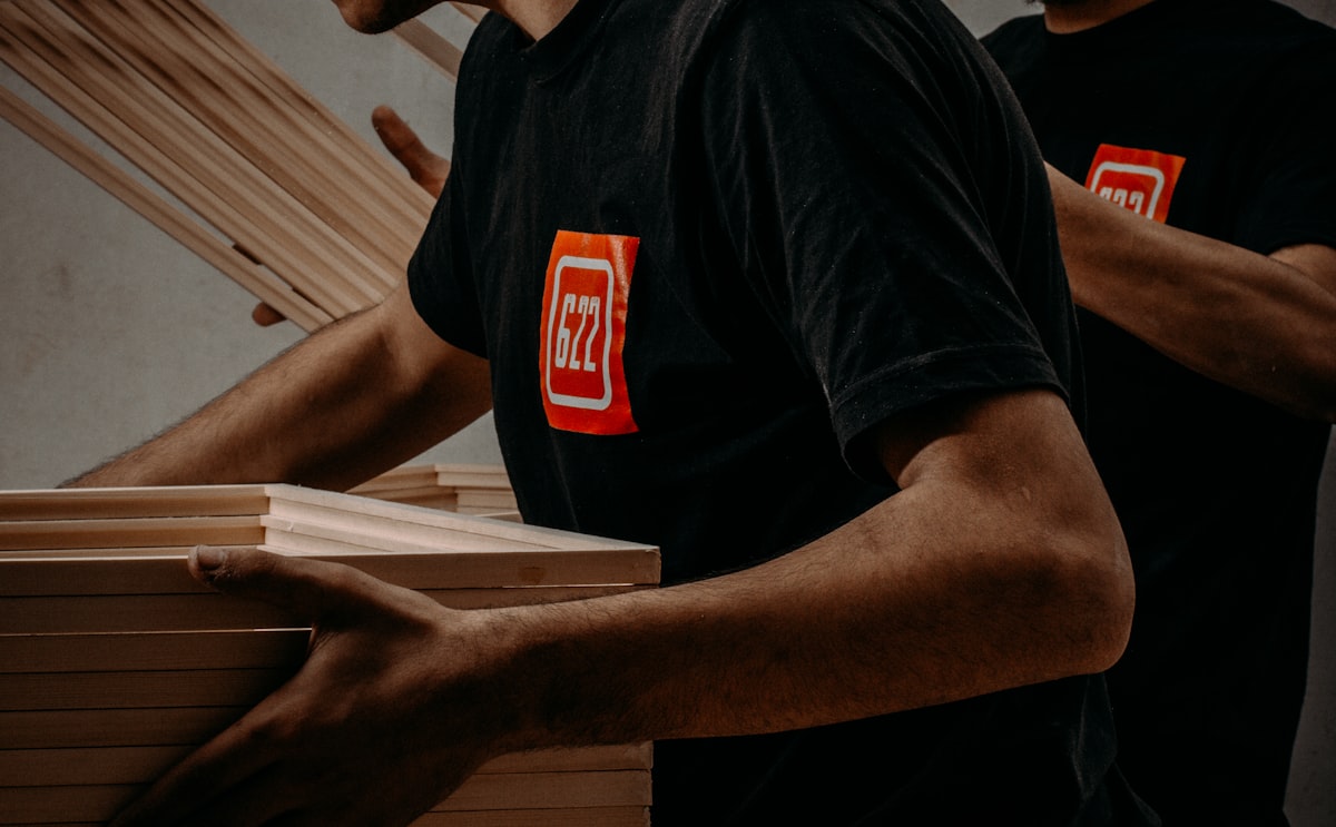 Equipo de mudanzas profesional